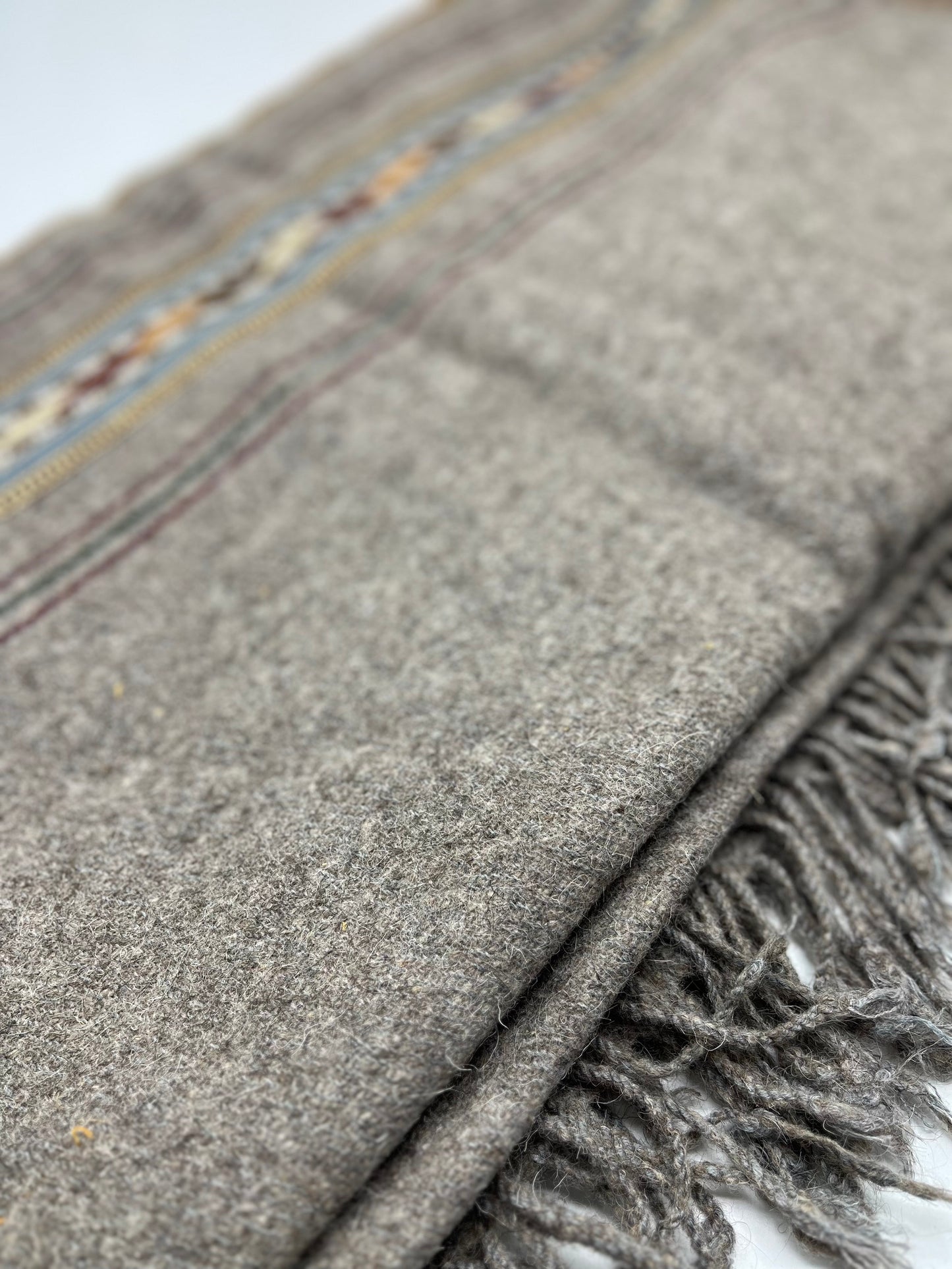 Handmade Swati Shari (grey fine)