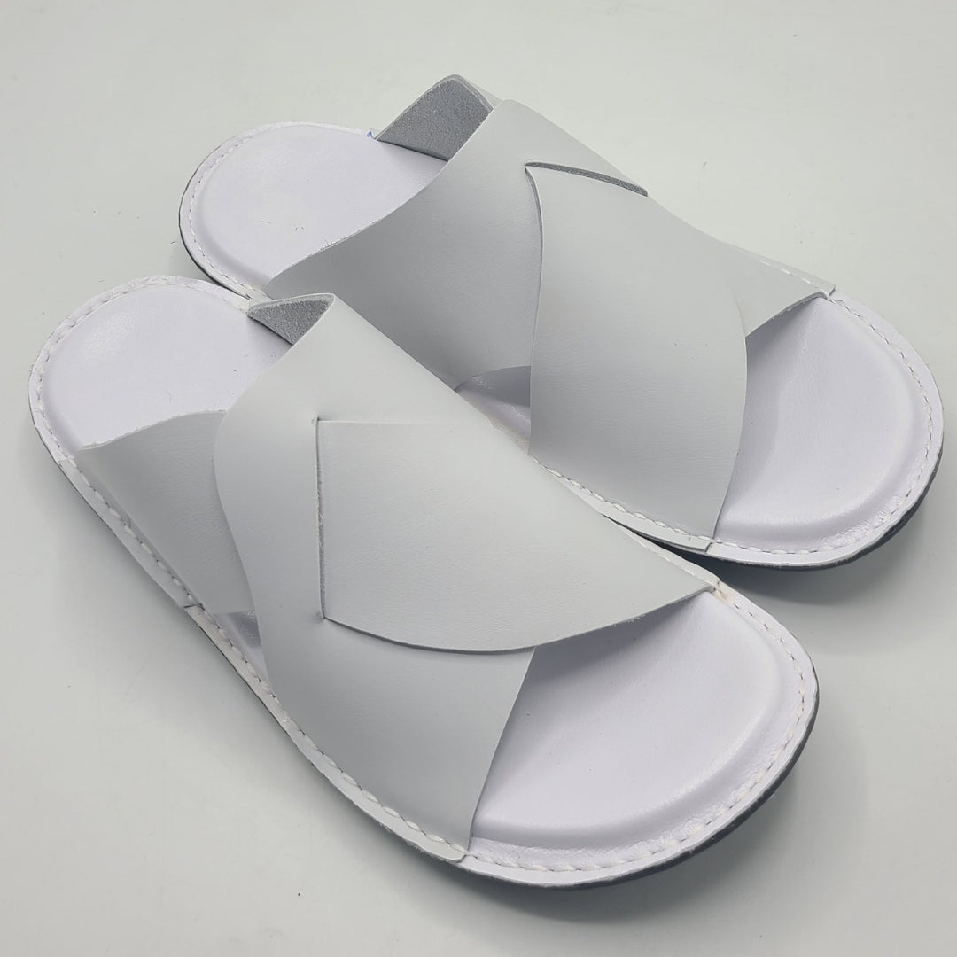 SoftWalk Slippers (white)