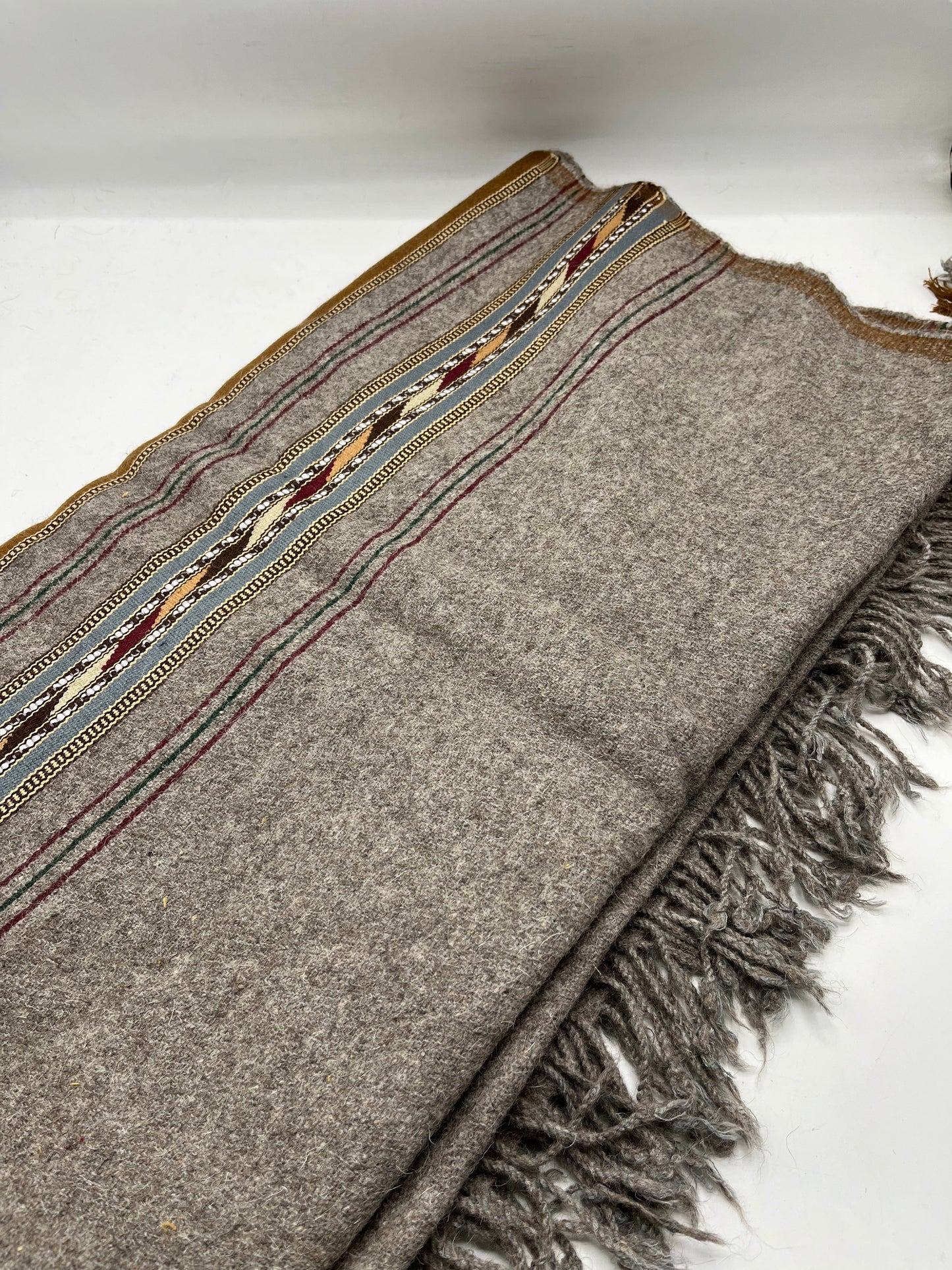 Handmade Swati Shari (grey fine)