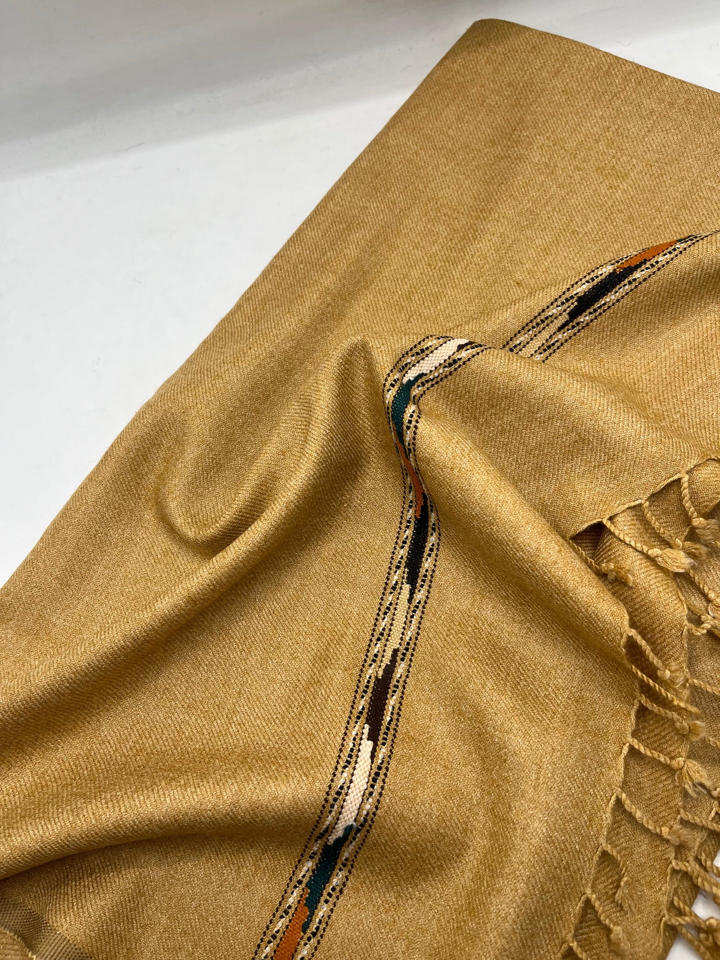 Pure Pashmina Shawl (GOLDEN)